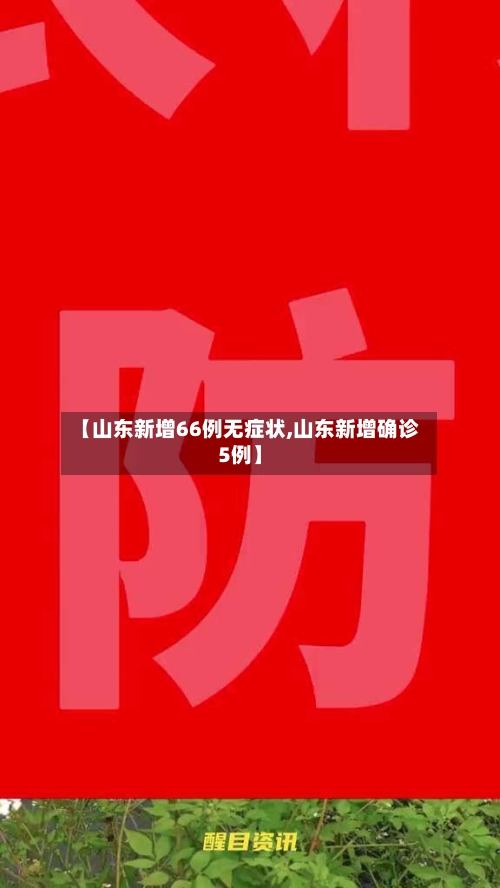 【山东新增66例无症状,山东新增确诊5例】