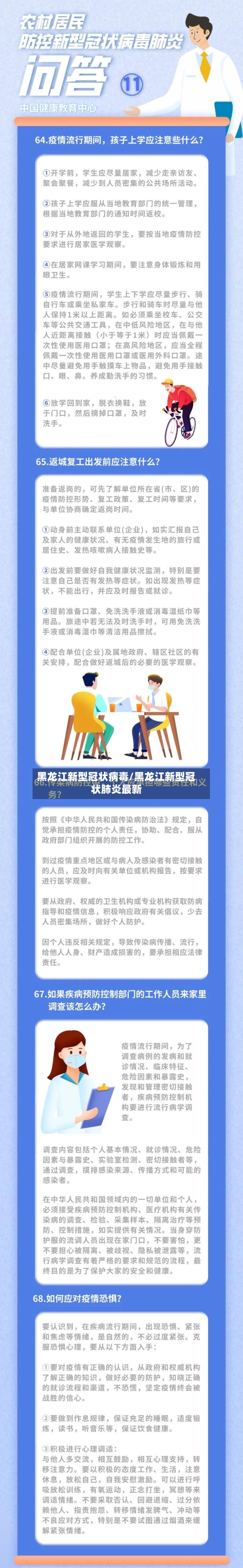 黑龙江新型冠状病毒/黑龙江新型冠状肺炎最新