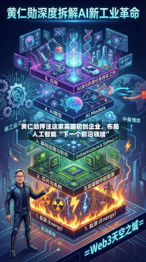黄仁勋押注这家英国初创企业，布局人工智能 “下一个前沿领域”