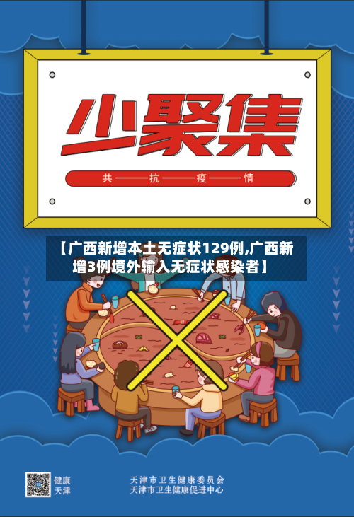 【广西新增本土无症状129例,广西新增3例境外输入无症状感染者】