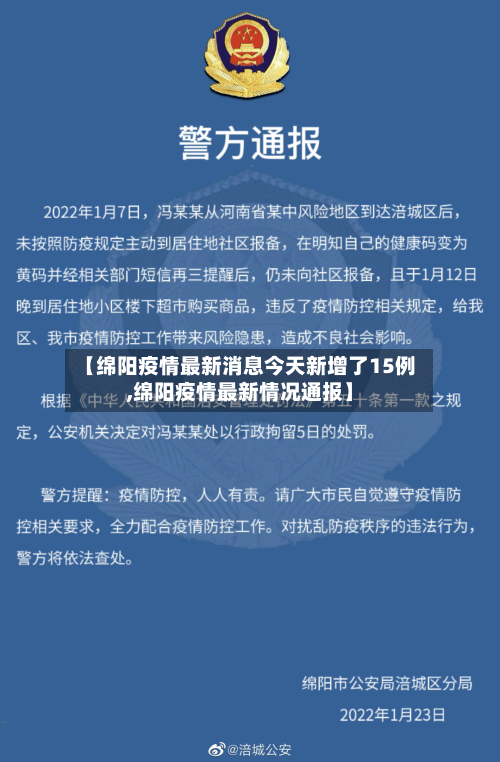 【绵阳疫情最新消息今天新增了15例,绵阳疫情最新情况通报】-第1张图片