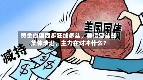 黄金白银同步狂加多头，美债空头却集体溃逃，主力在对冲什么？